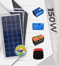 Solar Paket 200W- Tv, Uydu, Lamba ve Şarj